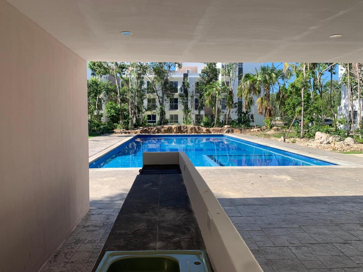 Departamento 2 Habitaciones Con Vista A La Piscina By Eita Cancún Exterior foto
