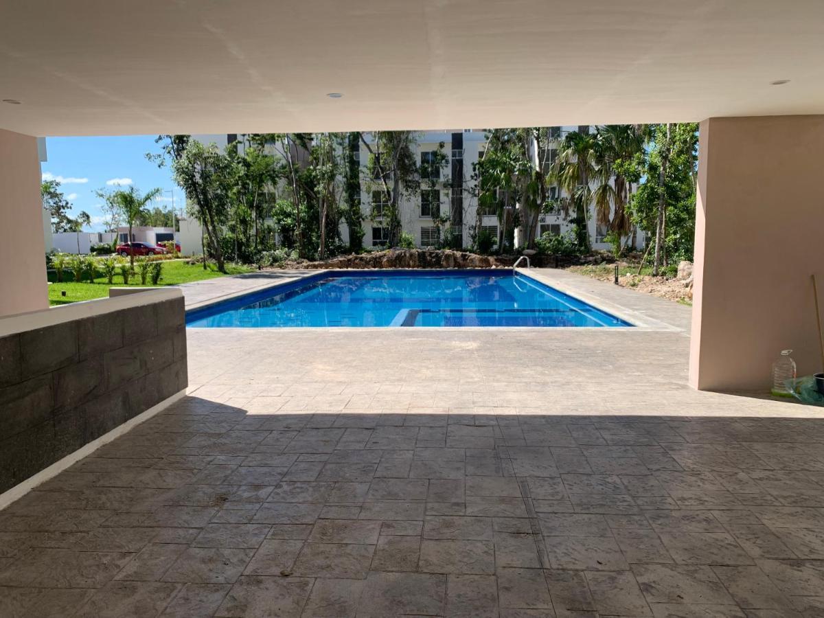 Departamento 2 Habitaciones Con Vista A La Piscina By Eita Cancún Exterior foto
