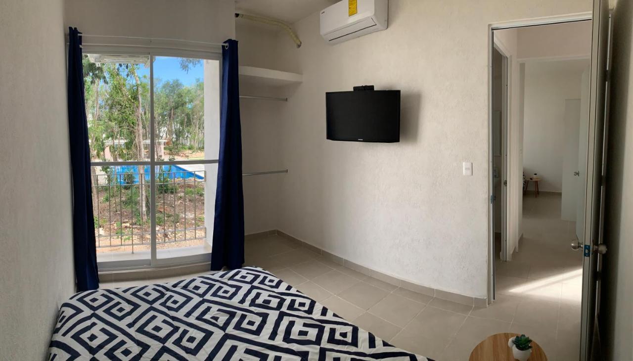 Departamento 2 Habitaciones Con Vista A La Piscina By Eita Cancún Exterior foto