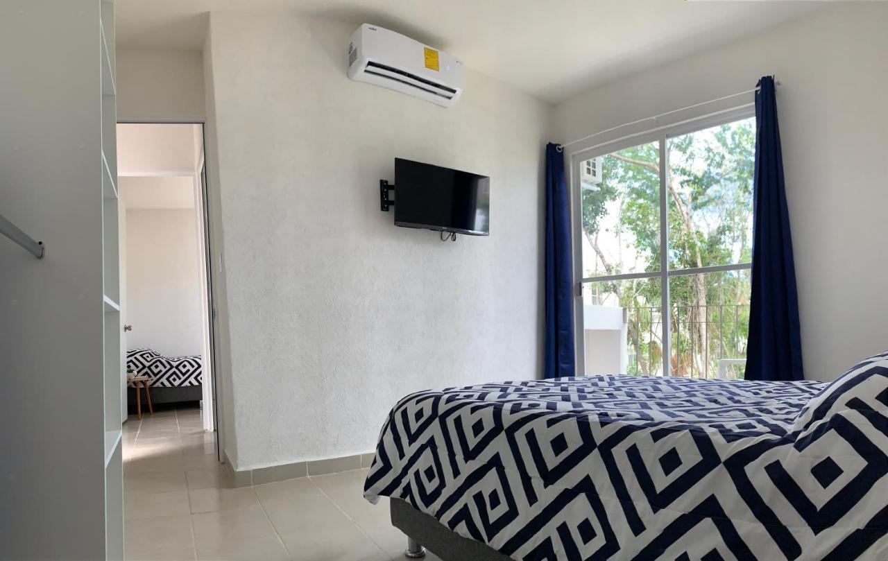 Departamento 2 Habitaciones Con Vista A La Piscina By Eita Cancún Exterior foto
